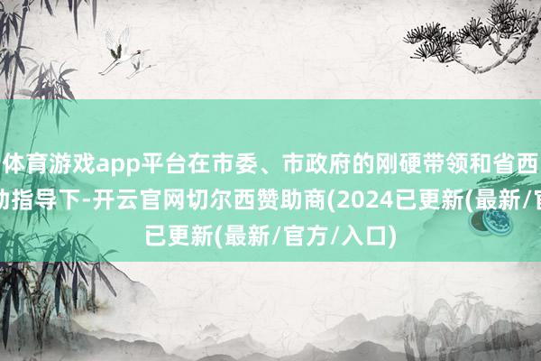 体育游戏app平台在市委、市政府的刚硬带领和省西宾厅的有劲指导下-开云官网切尔西赞助商(2024已更新(最新/官方/入口)